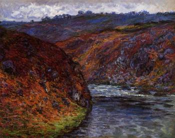 Claude Oscar Monet : Valley of the Creuse, Grey Day